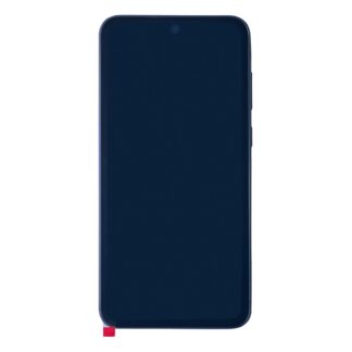 Samsung Galaxy A35 A356B Display und Touchscreen-Digitizer mit Rahmen Navy Soft-OLED