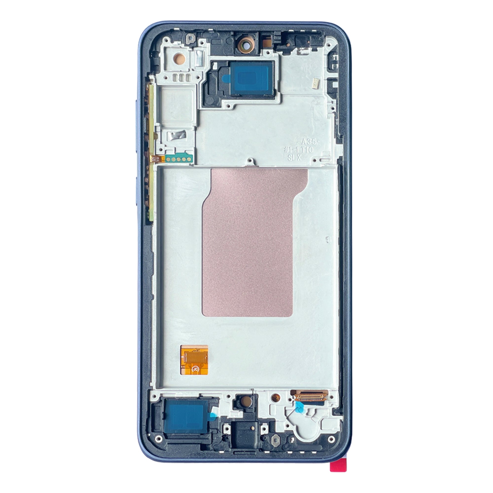 Samsung Galaxy A35 A356B Display und Touchscreen-Digitizer mit Rahmen Navy Soft-OLED – Bild 2