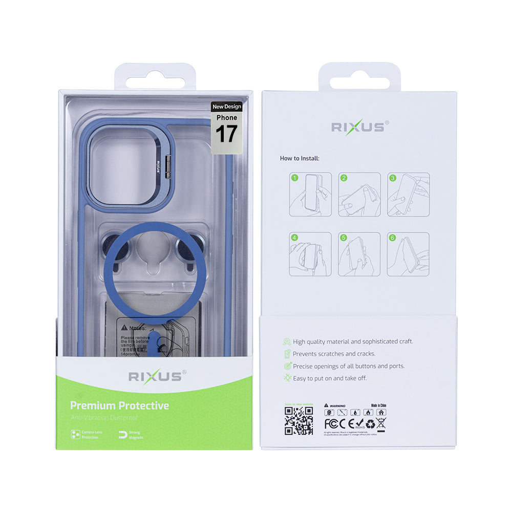 Rixus Classic 03 MagSafe Hülle für iPhone 15 16 17 Modell & Farbe – Bild 239
