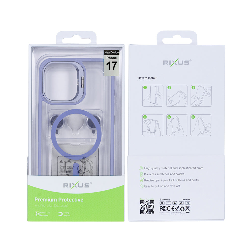 Rixus Classic 03 MagSafe Hülle für iPhone 15 16 17 Modell & Farbe – Bild 233