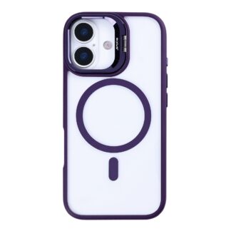 Rixus Classic 03 MagSafe Hülle für iPhone 15 16 17 Modell & Farbe - Modell: iPhone 17 - Farbe: Deep Purple (Violett)