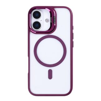 Rixus Classic 03 MagSafe Hülle für iPhone 15 16 17 Modell & Farbe - Modell: iPhone 17 - Farbe: Dark Pink (Rosa)