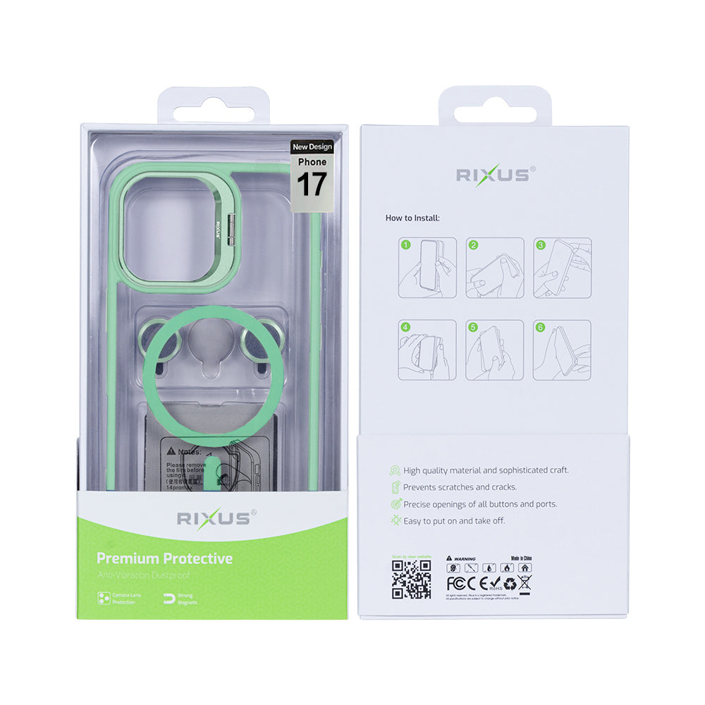 Rixus Classic 03 MagSafe Hülle für iPhone 15 16 17 Modell & Farbe – Bild 215