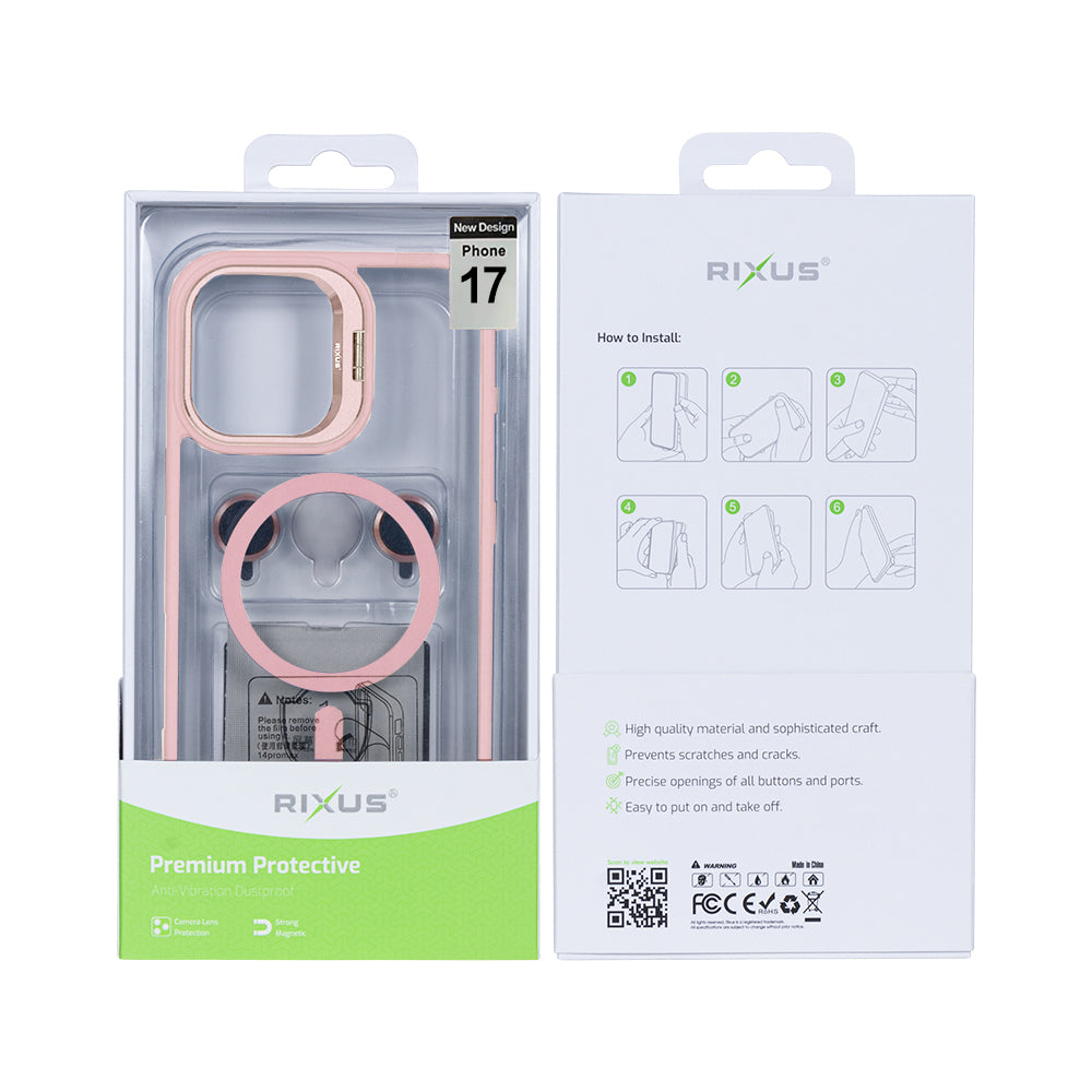 Rixus Classic 03 MagSafe Hülle für iPhone 15 16 17 Modell & Farbe – Bild 209