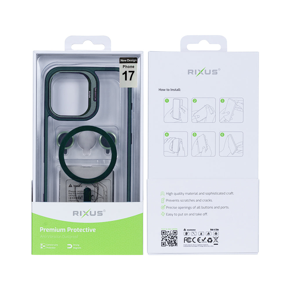Rixus Classic 03 MagSafe Hülle für iPhone 15 16 17 Modell & Farbe – Bild 203