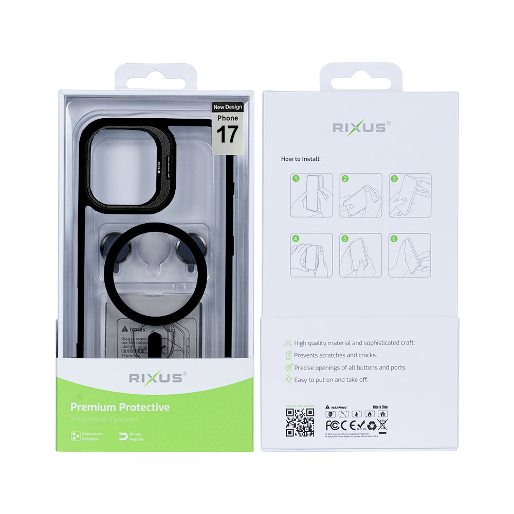 Rixus Classic 03 MagSafe Hülle für iPhone 15 16 17 Modell & Farbe – Bild 197