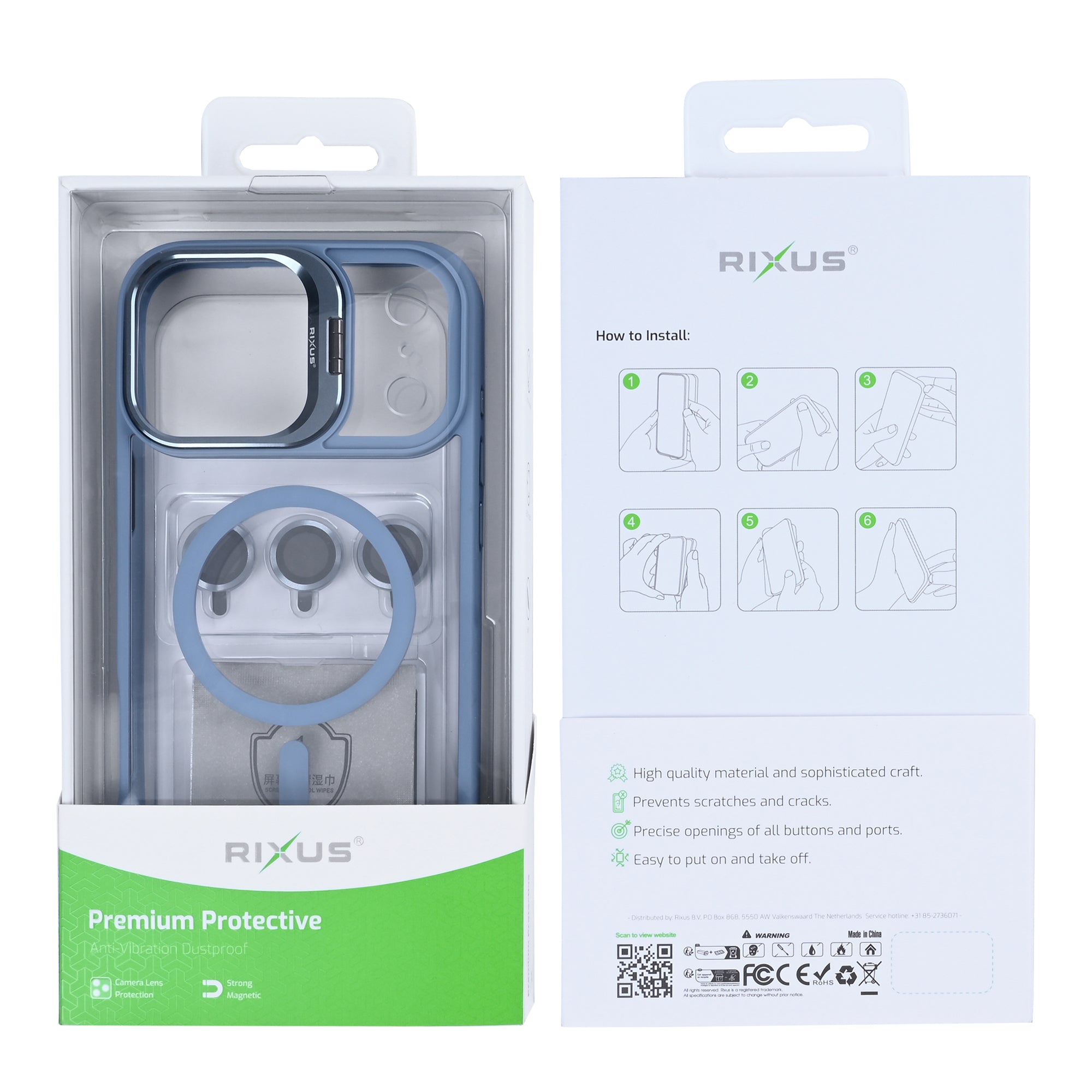 Rixus Classic 03 MagSafe Hülle für iPhone 15 16 17 Modell & Farbe – Bild 35