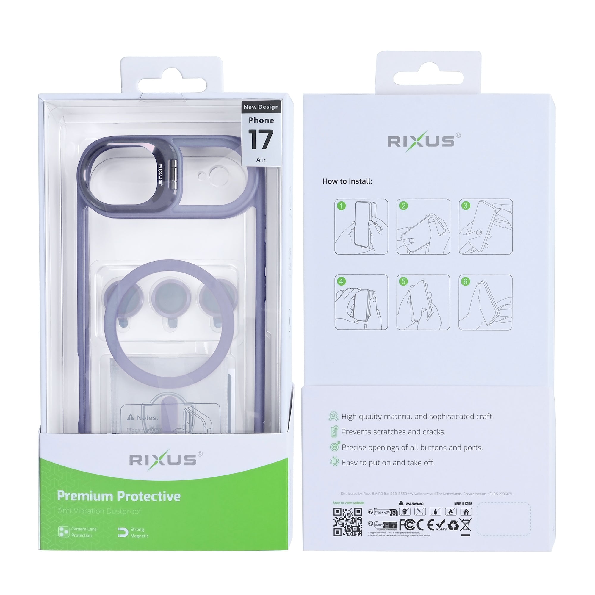 Rixus Classic 03 MagSafe Hülle für iPhone 15 16 17 Modell & Farbe – Bild 131