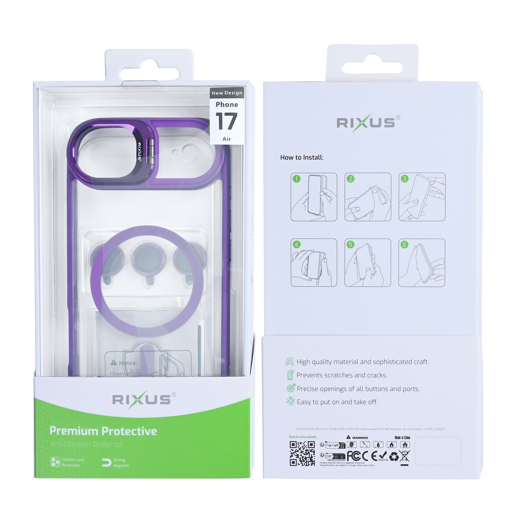 Rixus Classic 03 MagSafe Hülle für iPhone 15 16 17 Modell & Farbe – Bild 125
