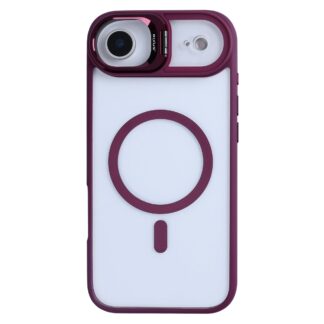 Rixus Classic 03 MagSafe Hülle für iPhone 15 16 17 Modell & Farbe - Modell: iPhone 17 Air - Farbe: Dark Pink (Rosa)