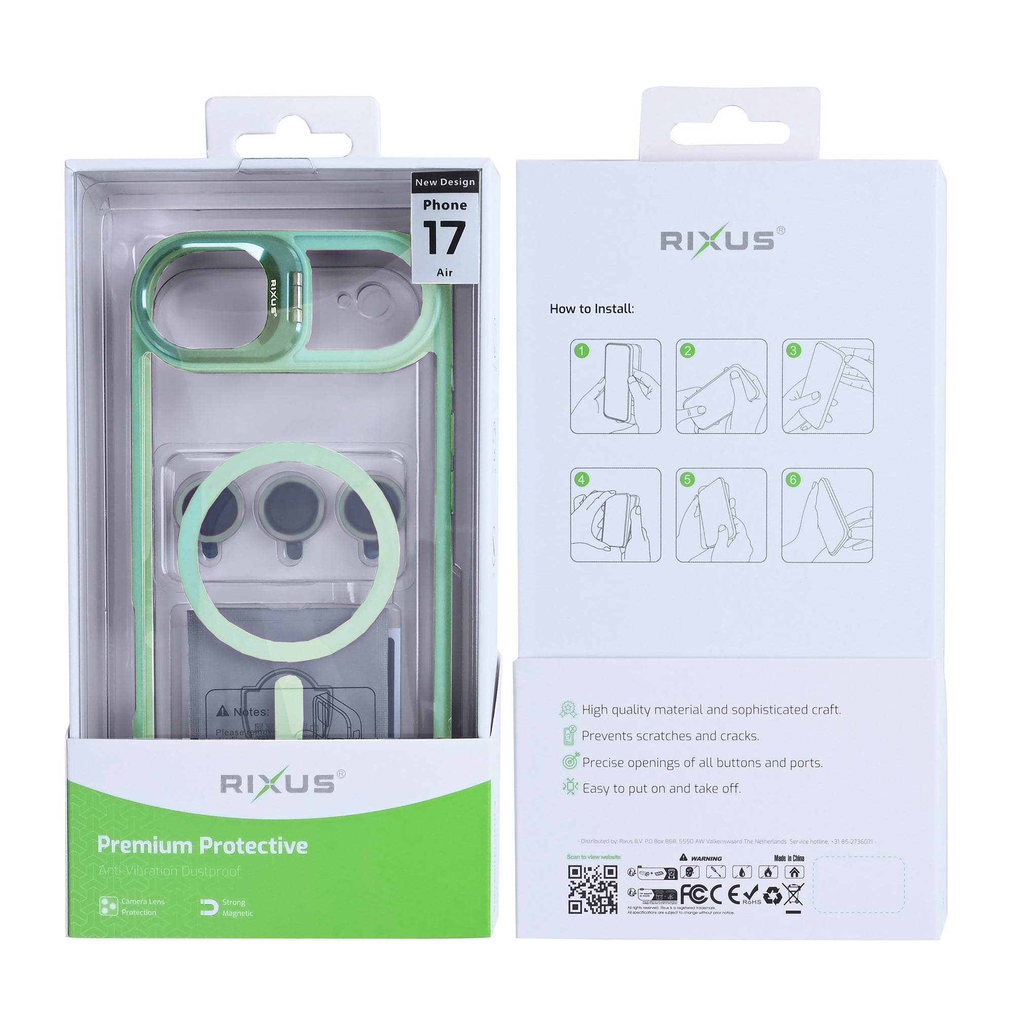 Rixus Classic 03 MagSafe Hülle für iPhone 15 16 17 Modell & Farbe – Bild 113