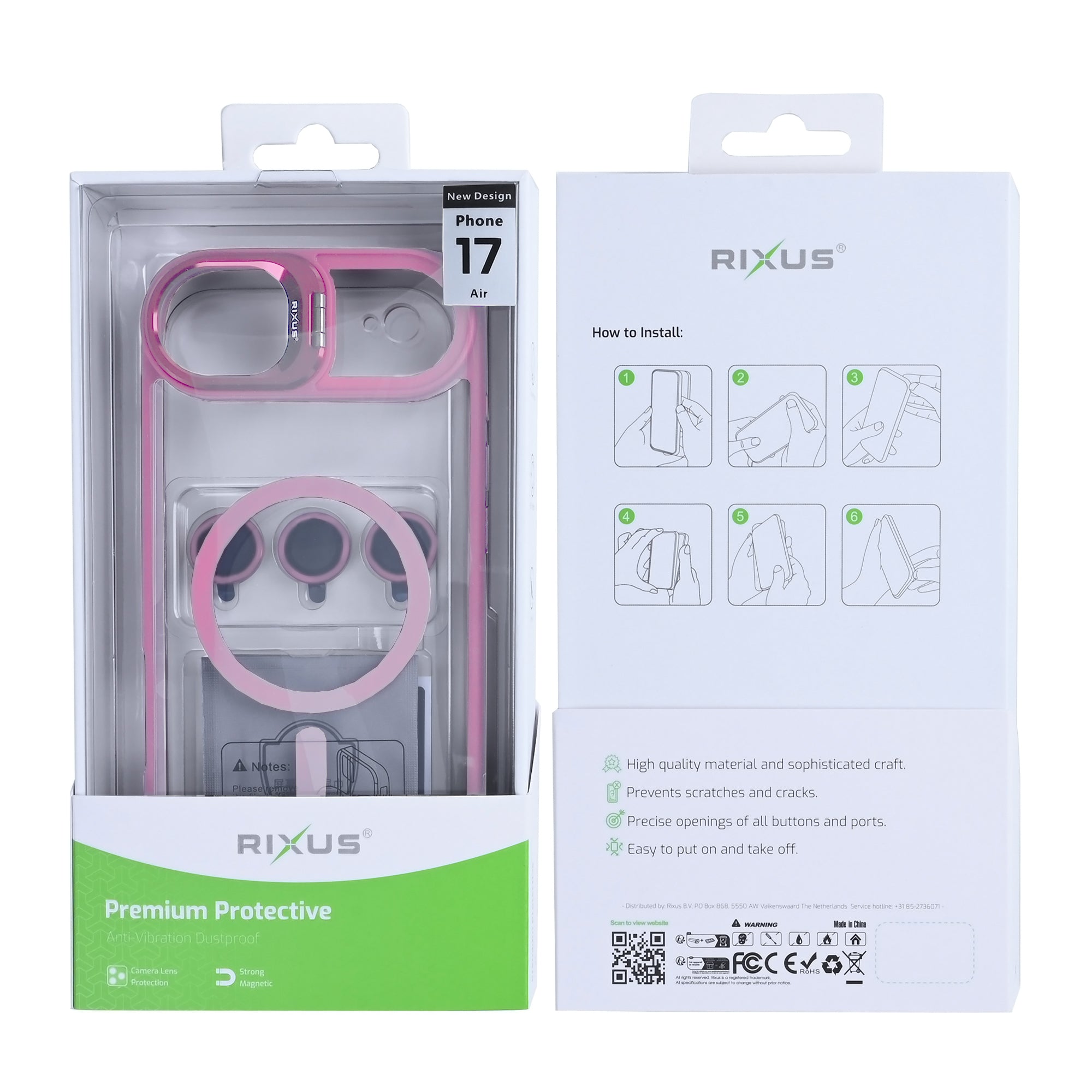 Rixus Classic 03 MagSafe Hülle für iPhone 15 16 17 Modell & Farbe – Bild 107