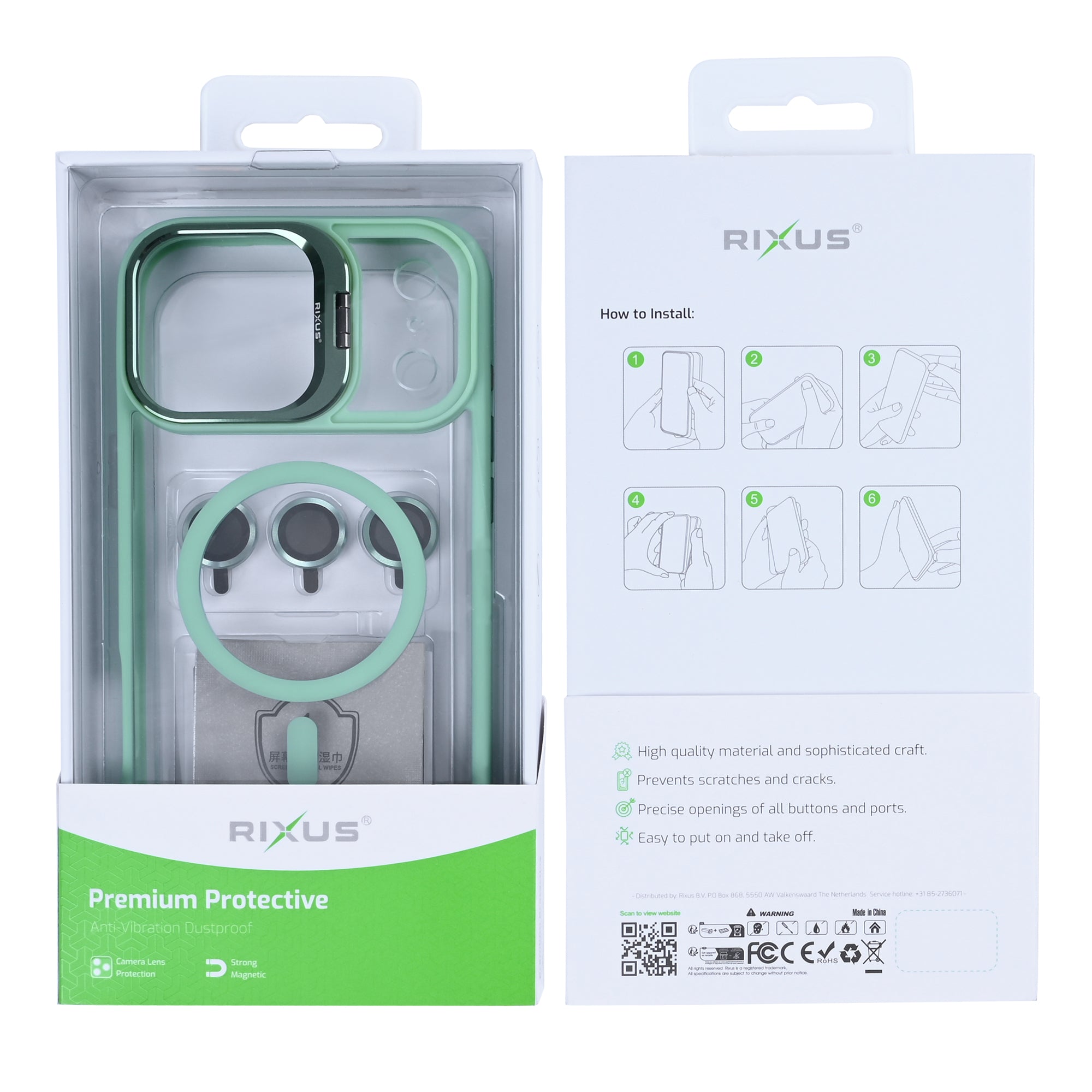 Rixus Classic 03 MagSafe Hülle für iPhone 15 16 17 Modell & Farbe – Bild 59