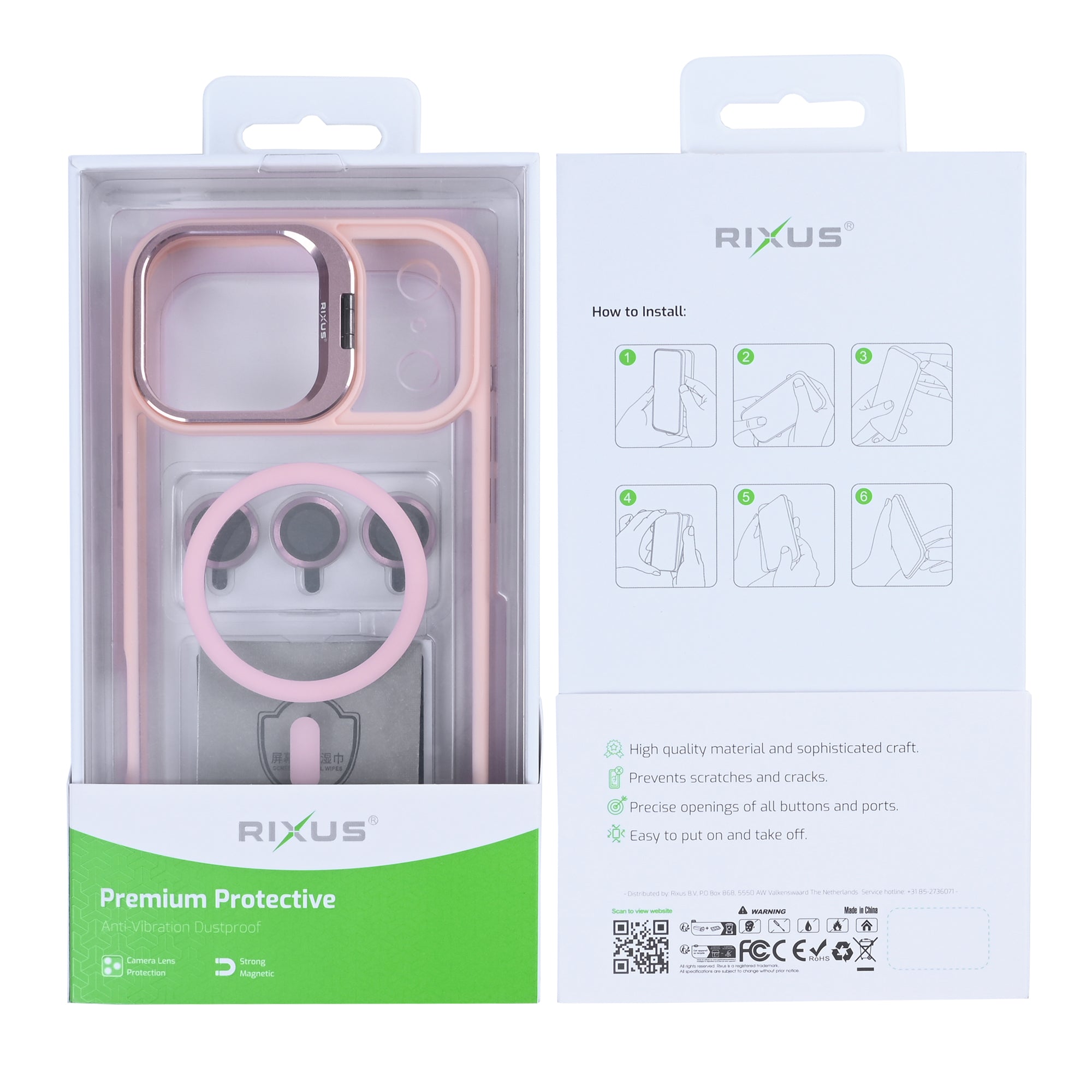 Rixus Classic 03 MagSafe Hülle für iPhone 15 16 17 Modell & Farbe – Bild 53