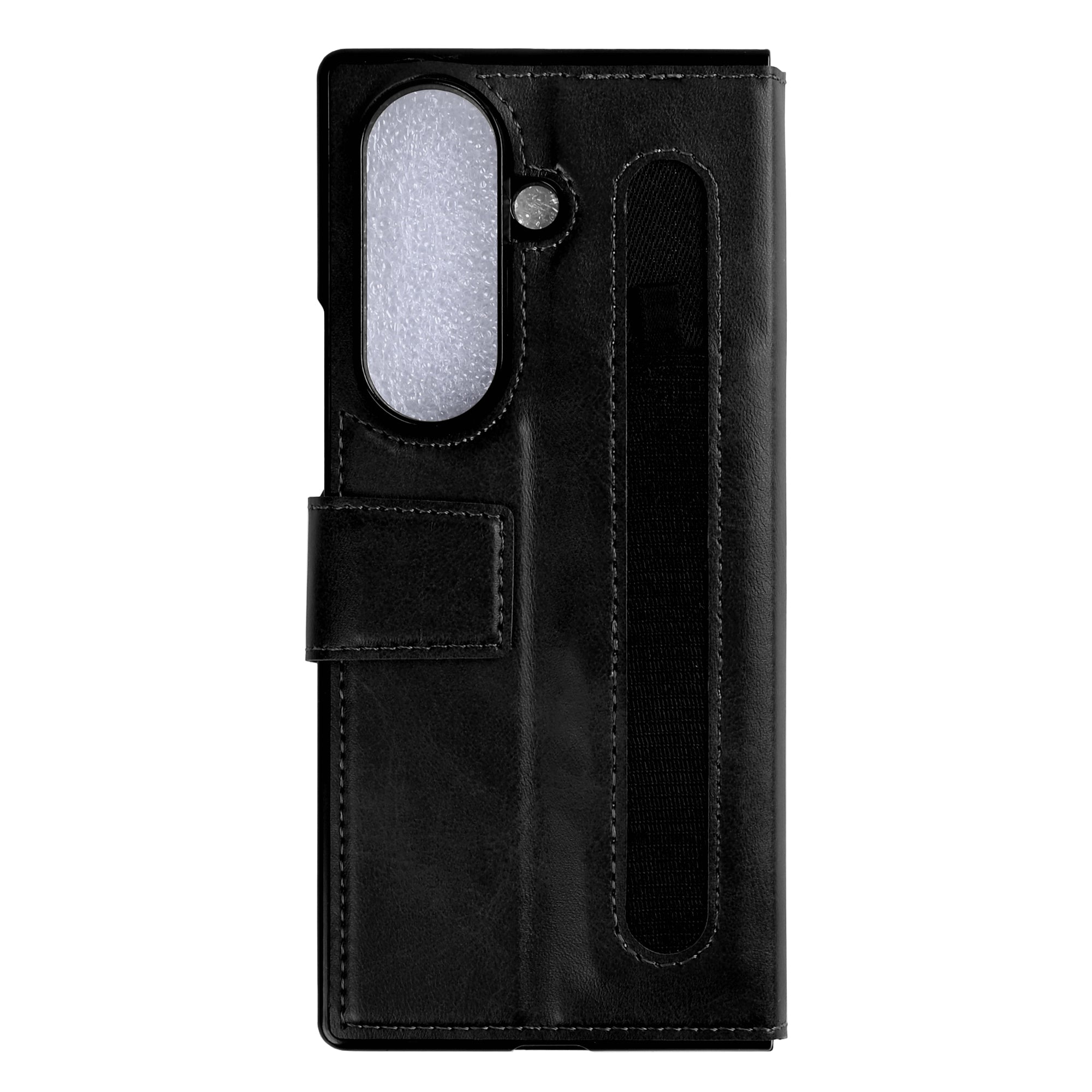 Rixus Wallet Hülle mit Pen Holder für Samsung Galaxy Z Fold 7 Black – Bild 2