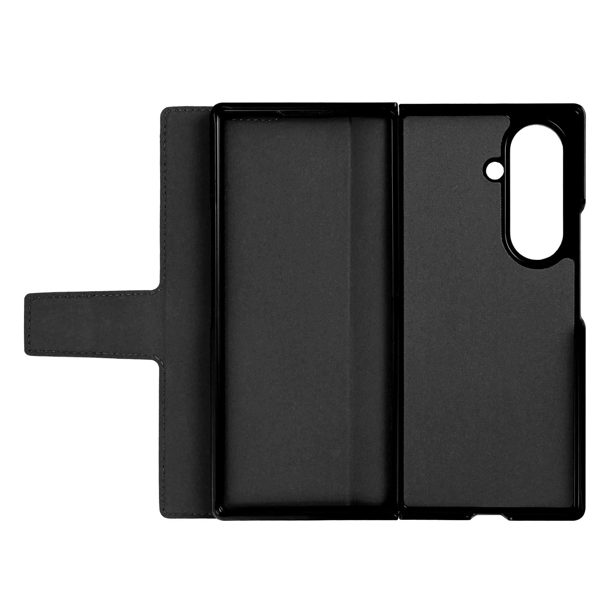 Rixus Wallet Hülle mit Pen Holder für Samsung Galaxy Z Fold 7 Black – Bild 5