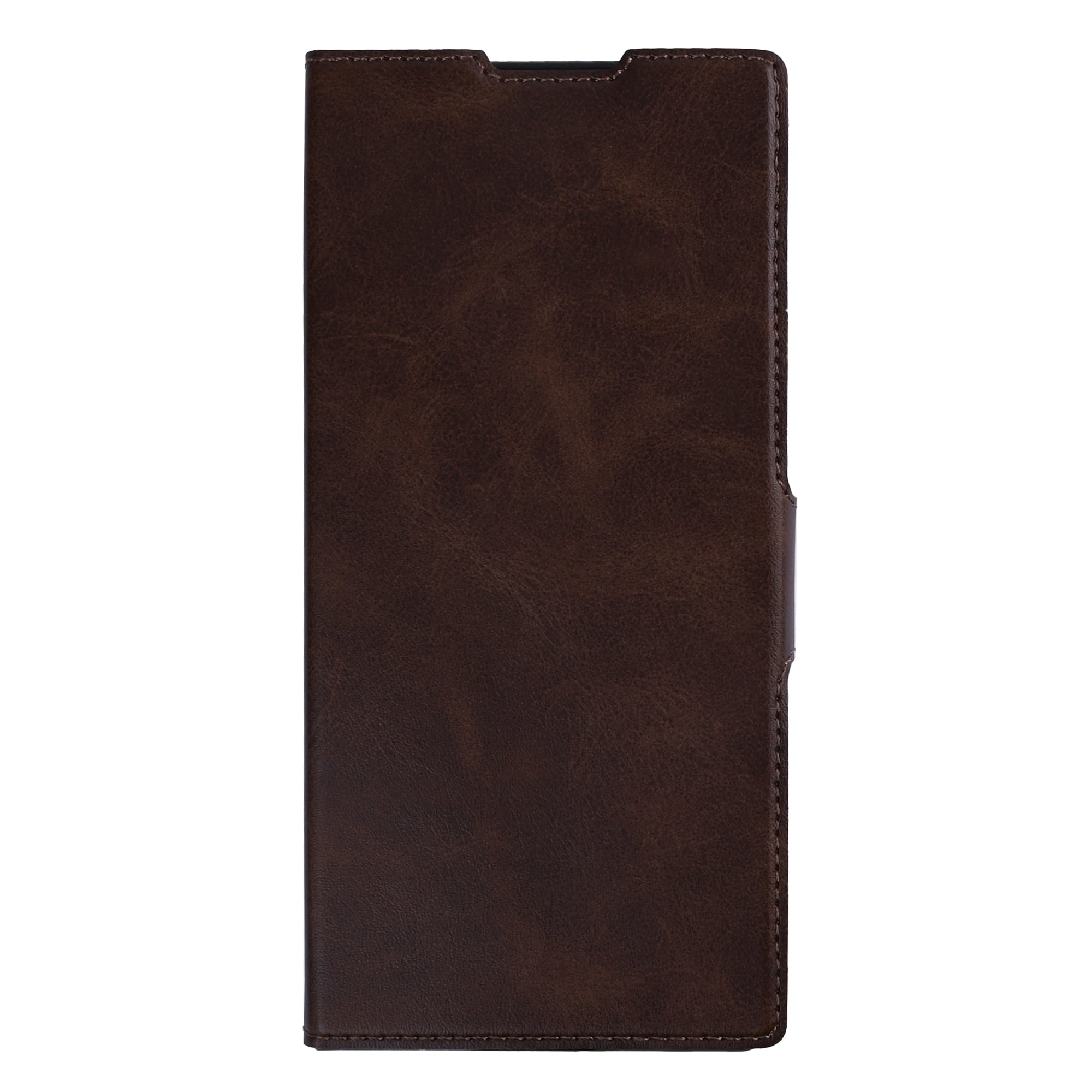 Rixus Wallet Hülle mit Pen Holder für Samsung Galaxy Z Fold 7 Brown
