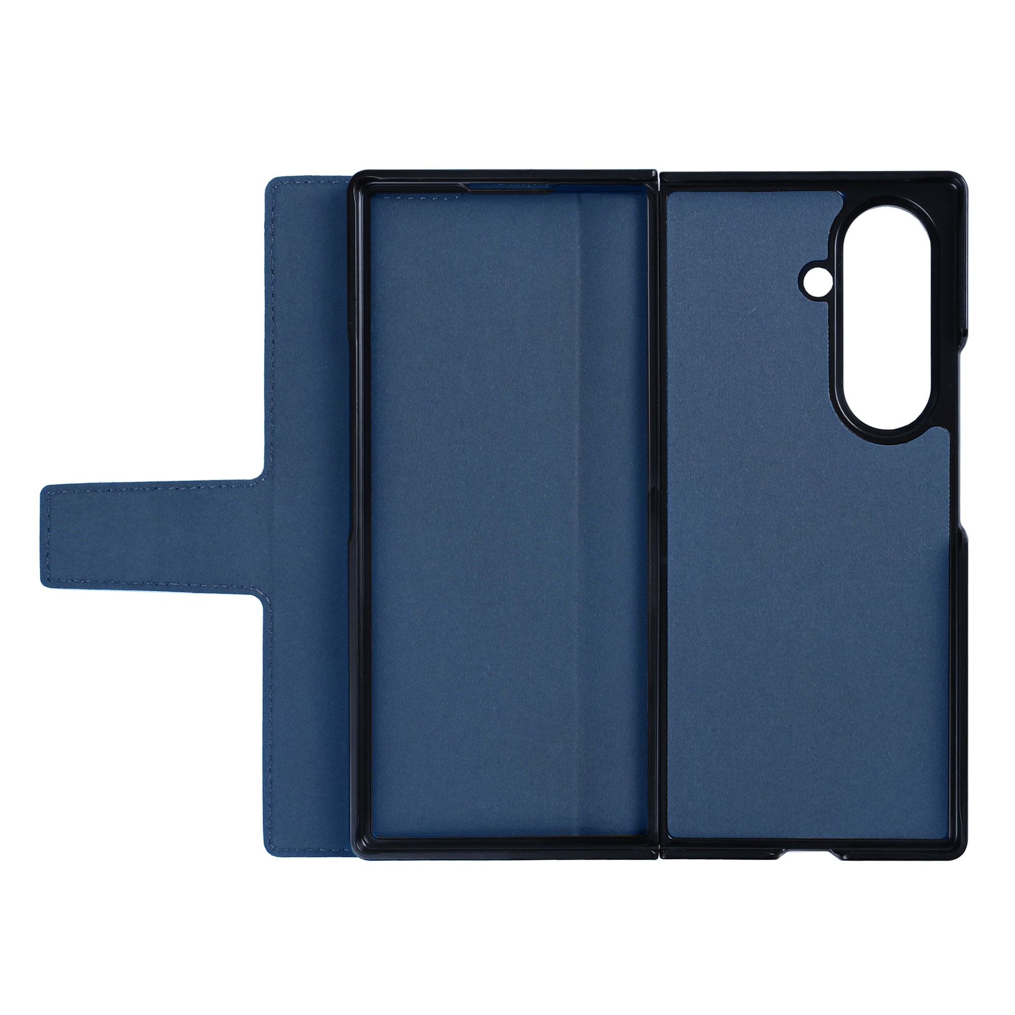 Rixus Wallet Hülle mit Pen Holder für Samsung Galaxy Z Fold 7 Blue – Bild 5