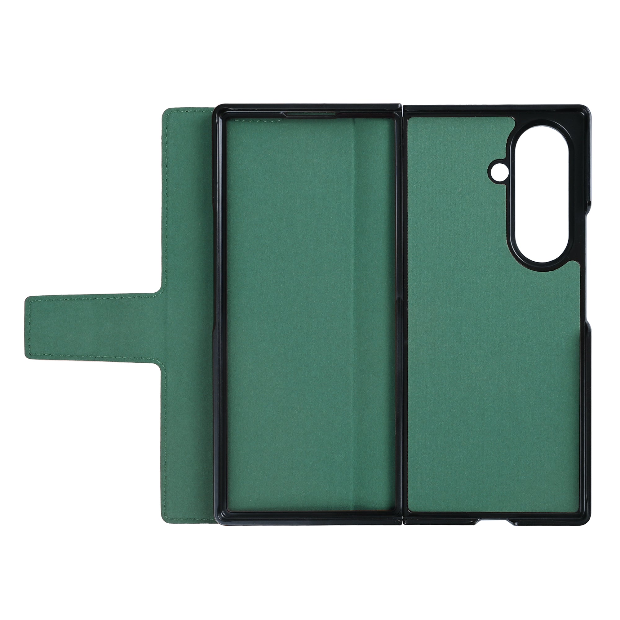 Rixus Wallet Hülle mit Pen Holder für Samsung Galaxy Z Fold 7 Green – Bild 5