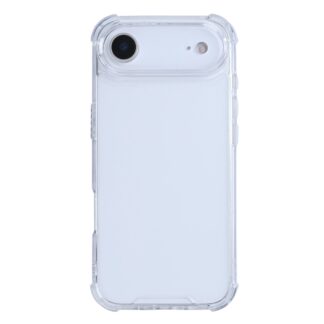 Rixus Anti-Burst Hülle für iPhone 15 16 17 Modell & Farbe - Modell: iPhone 17 Air - Farbe: Transparent