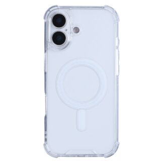 Rixus Anti-Burst MagSafe Hülle für iPhone 15 16 17 Modell & Farbe - Modell: iPhone 17 - Farbe: Transparent