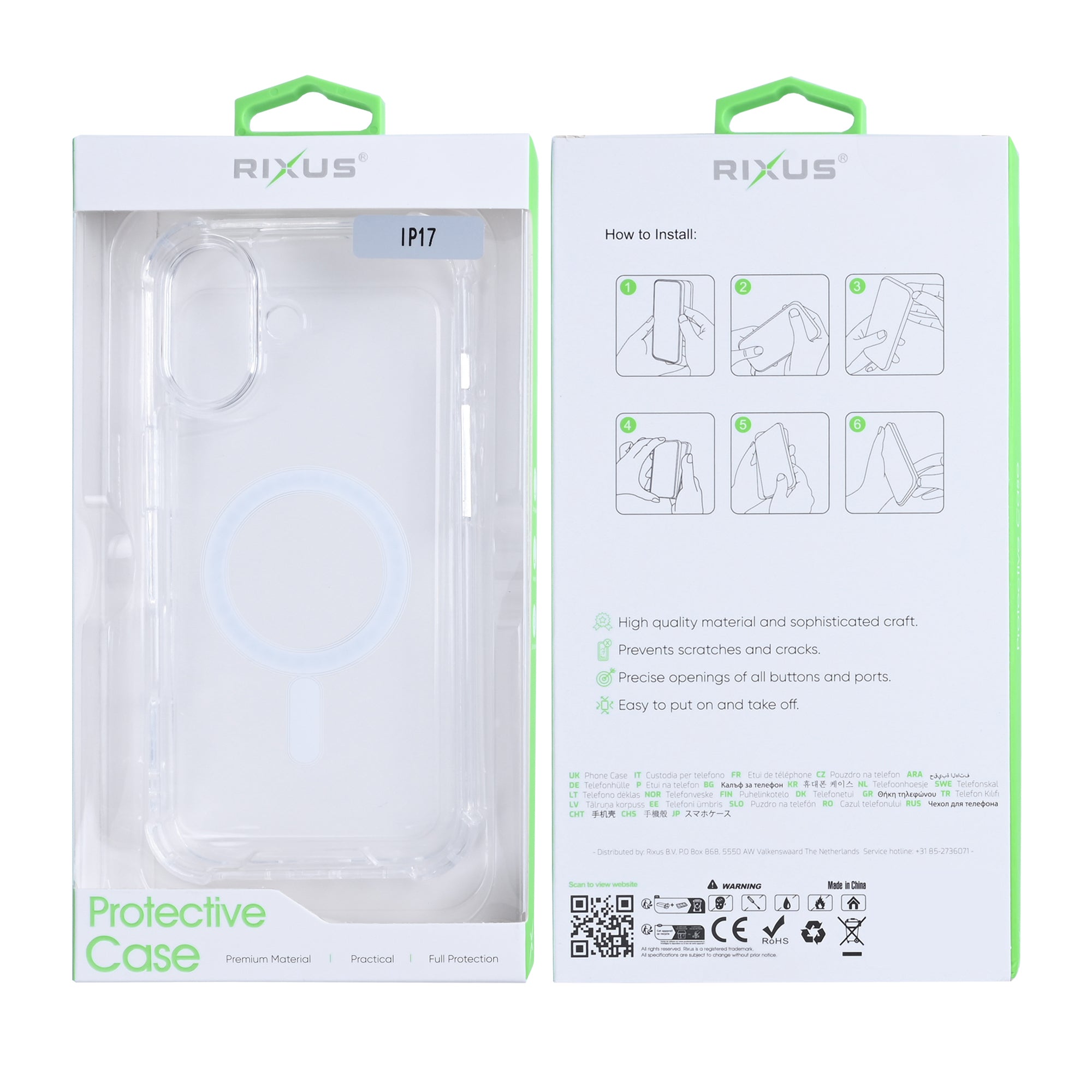 Rixus Anti-Burst MagSafe Hülle für iPhone 15 16 17 Modell & Farbe – Bild 18