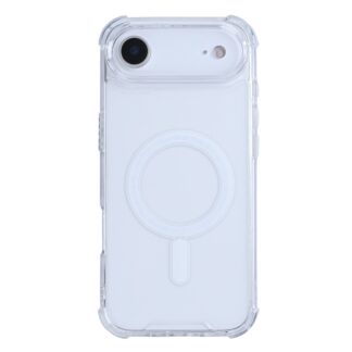 Rixus Anti-Burst MagSafe Hülle für iPhone 15 16 17 Modell & Farbe - Modell: iPhone 17 Air - Farbe: Transparent