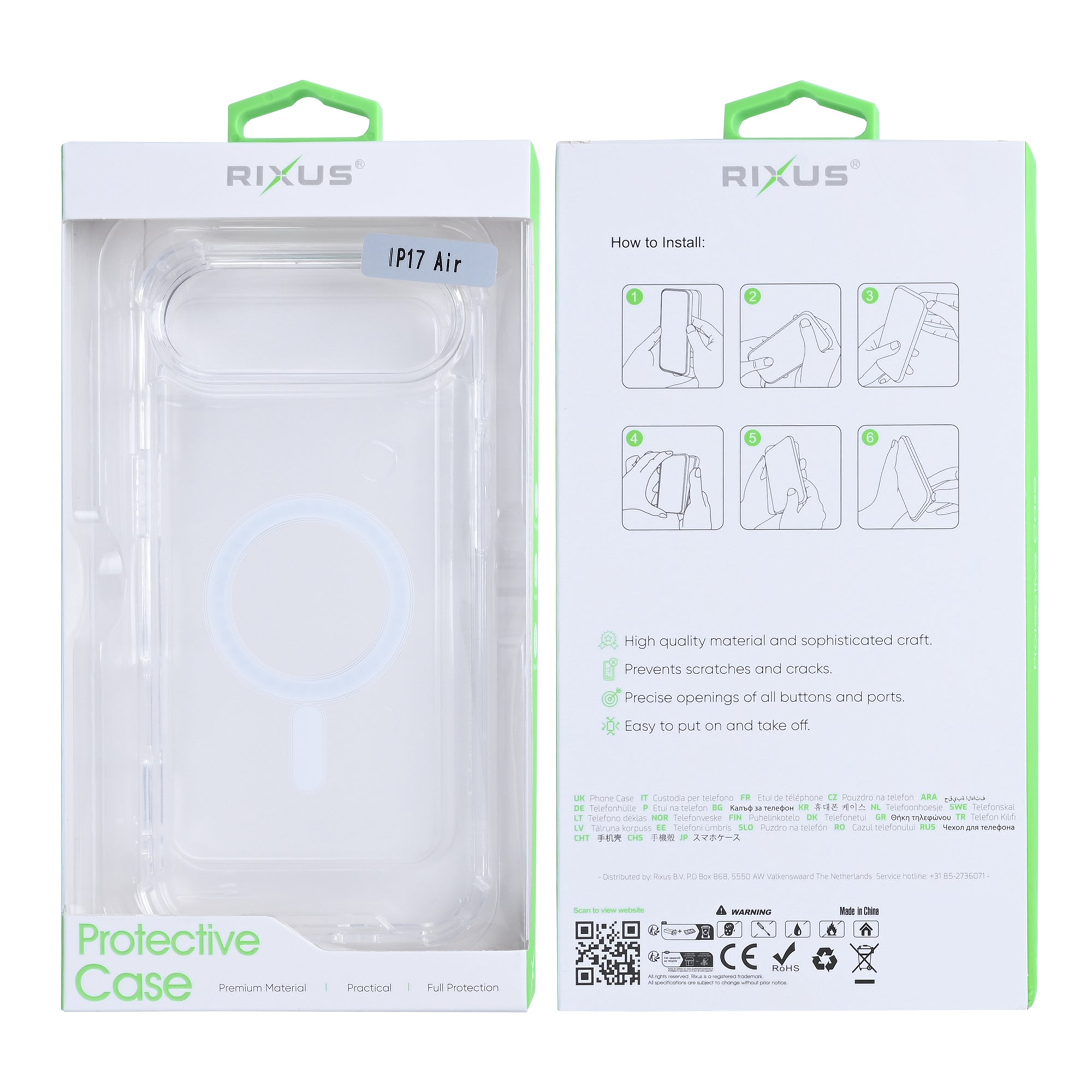 Rixus Anti-Burst MagSafe Hülle für iPhone 15 16 17 Modell & Farbe – Bild 13