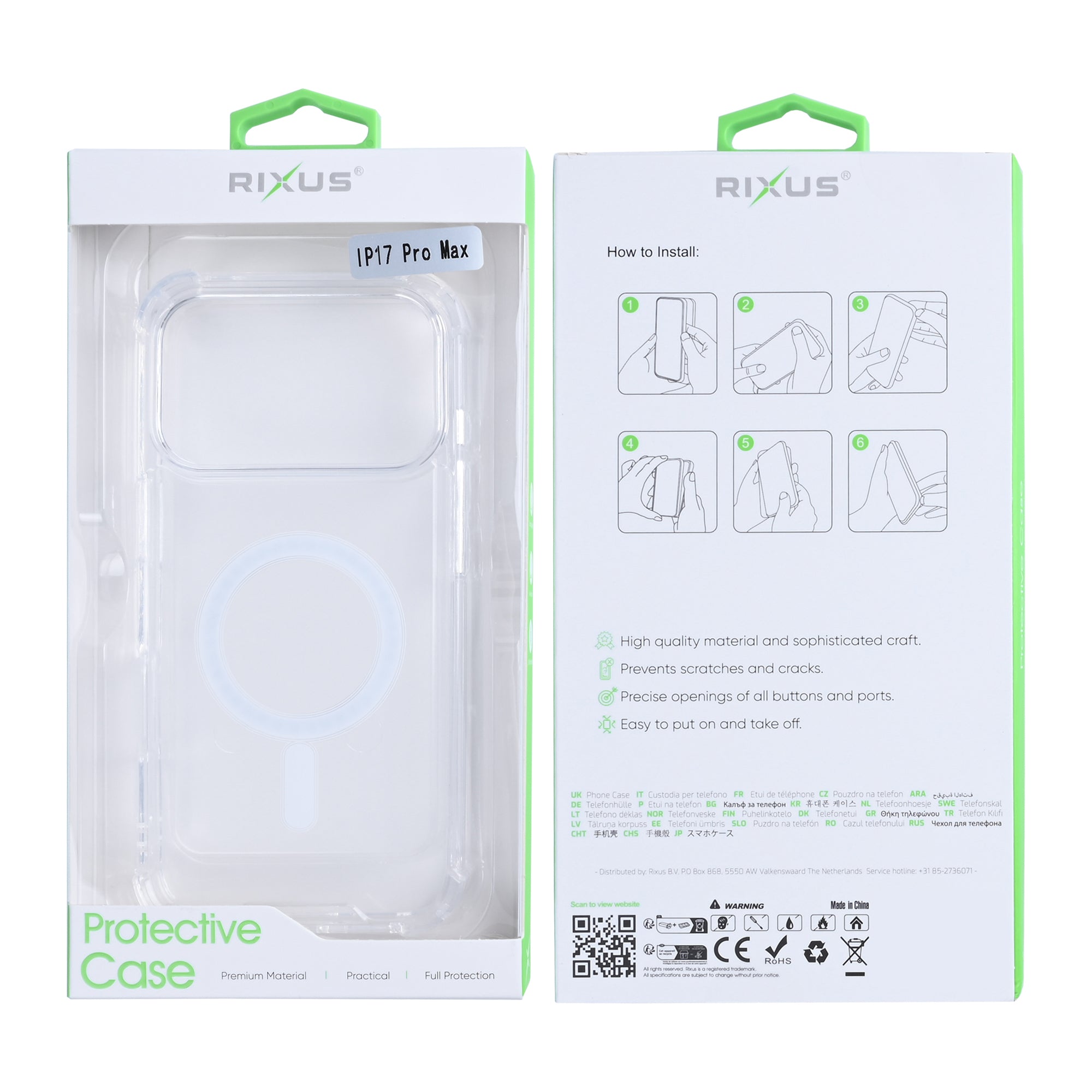 Rixus Anti-Burst MagSafe Hülle für iPhone 15 16 17 Modell & Farbe – Bild 23