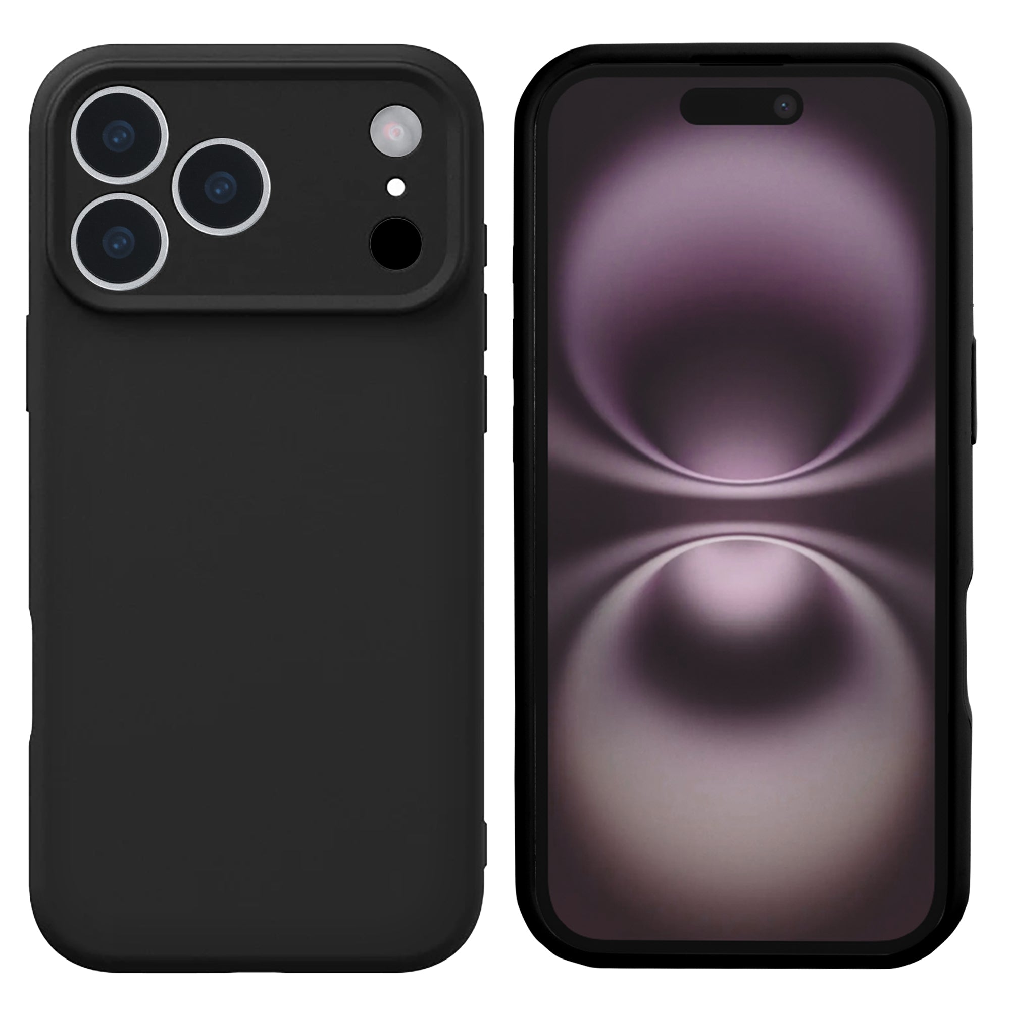 Rixus Soft TPU Handyhülle für Apple iPhone 17 Pro Max Black – Bild 3