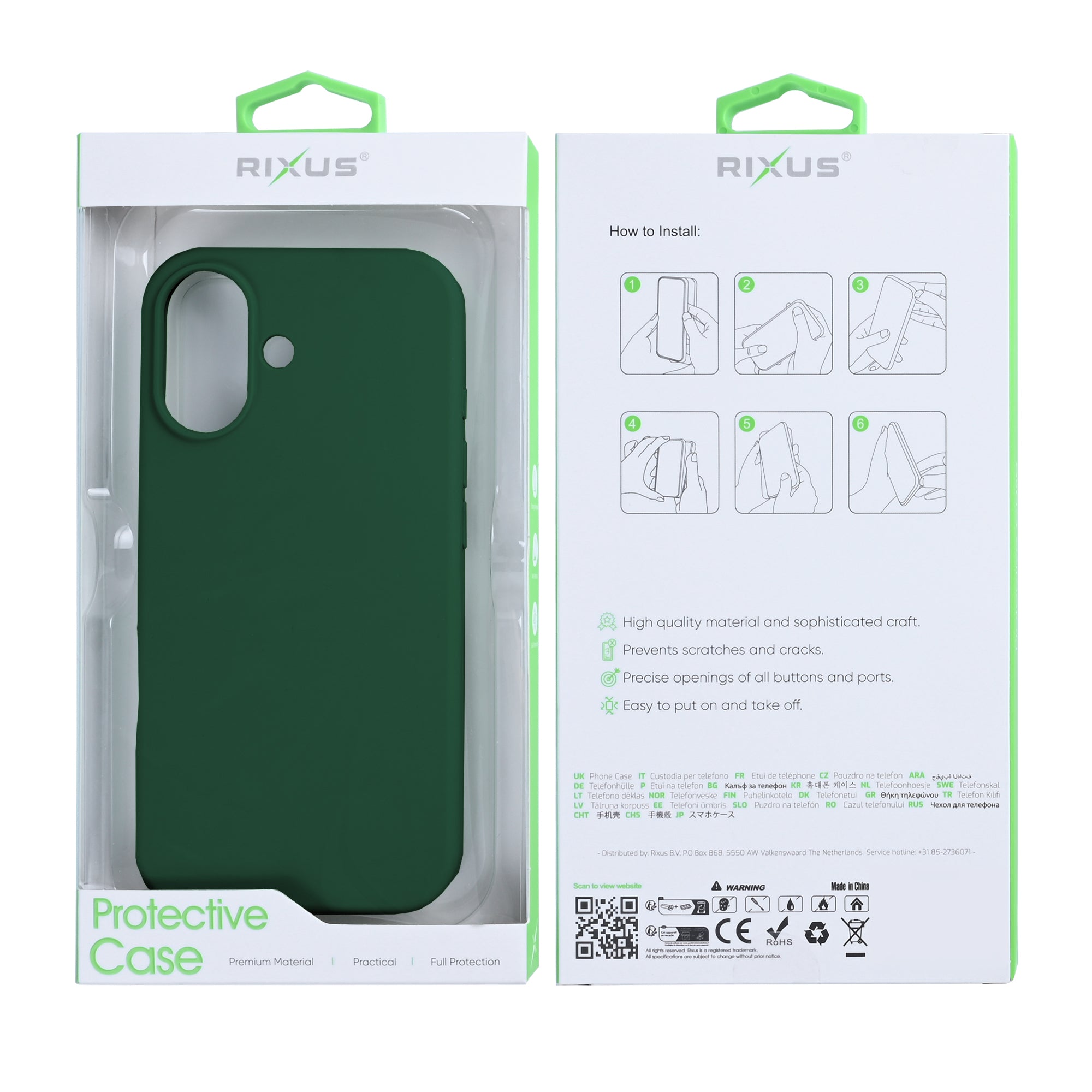 Rixus Soft TPU MagSafe Hülle für iPhone 15 16 17 Modell & Farbe – Bild 114