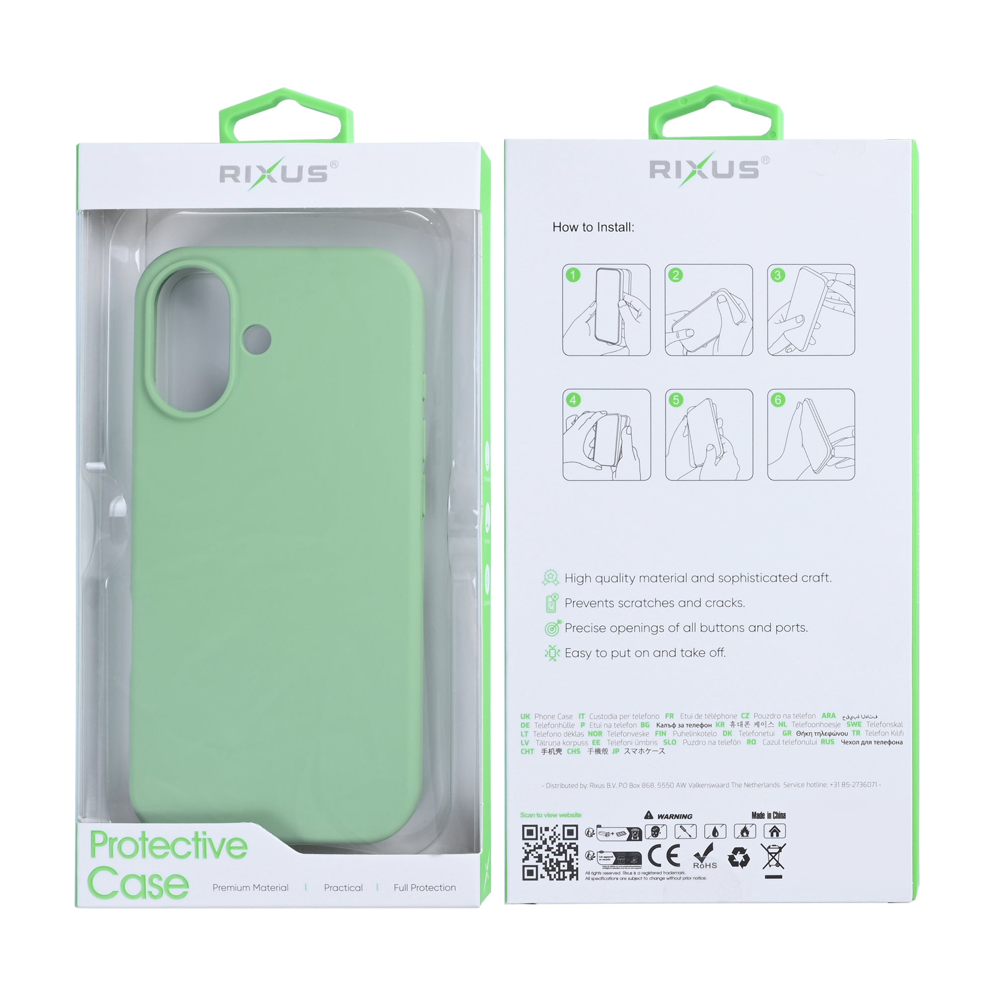 Rixus Soft TPU MagSafe Hülle für iPhone 15 16 17 Modell & Farbe – Bild 30