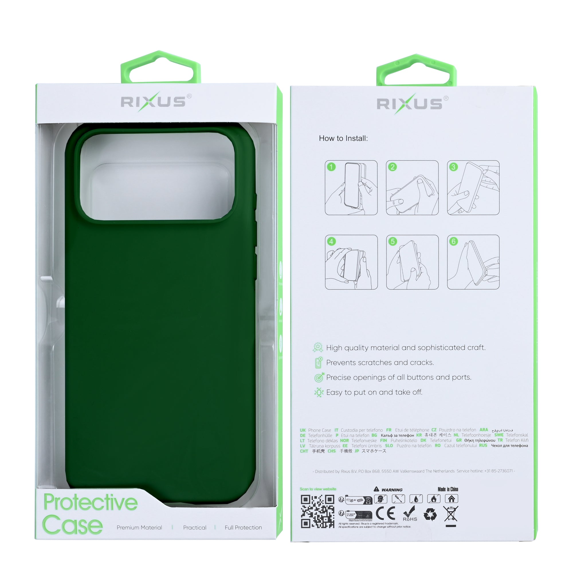 Rixus Soft TPU MagSafe Hülle für iPhone 15 16 17 Modell & Farbe – Bild 96