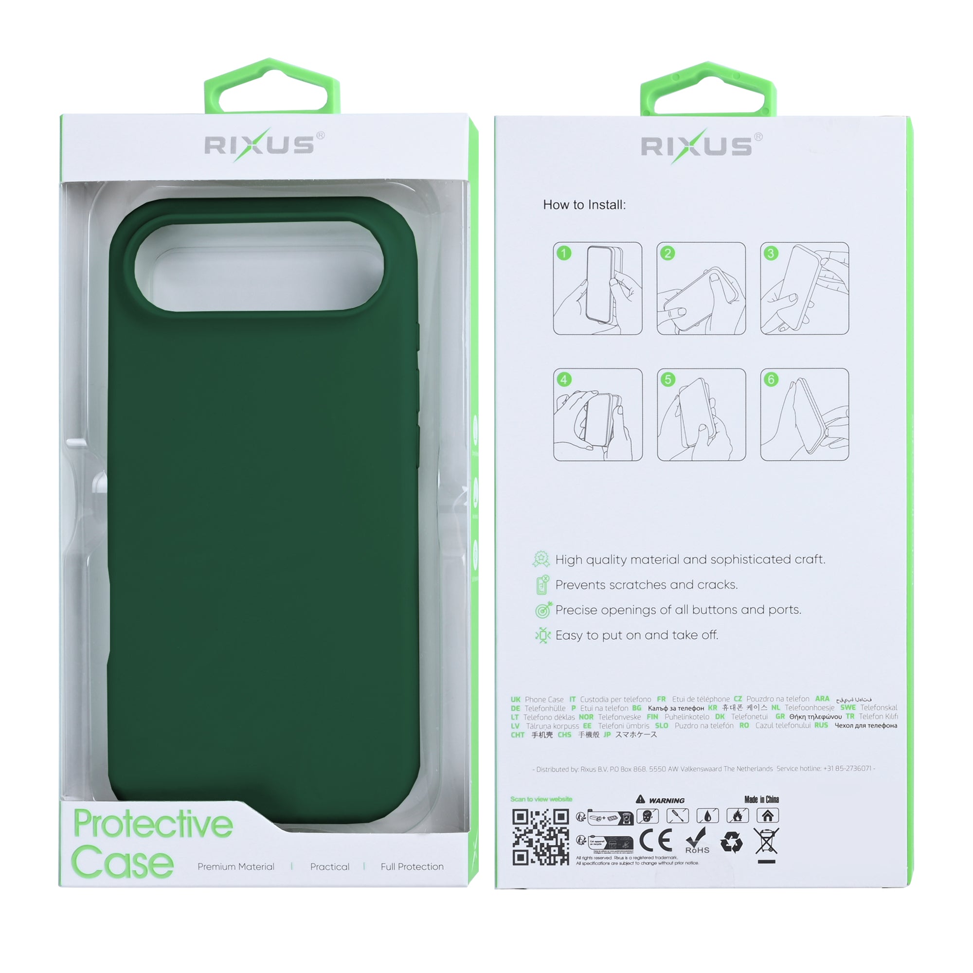 Rixus Soft TPU MagSafe Hülle für iPhone 15 16 17 Modell & Farbe – Bild 66