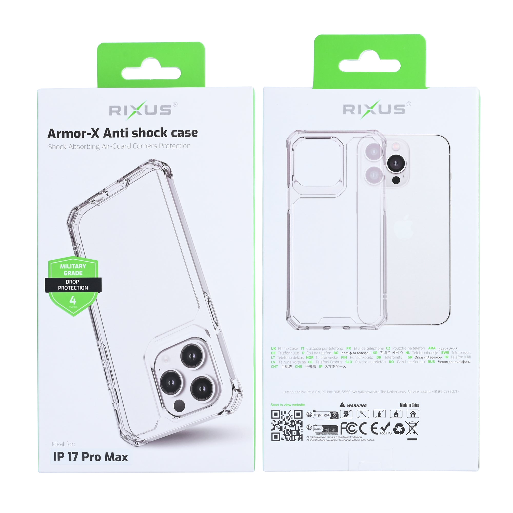 Rixus Armor-X MagSafe Hülle für iPhone 15 16 17 Modell & Farbe – Bild 16