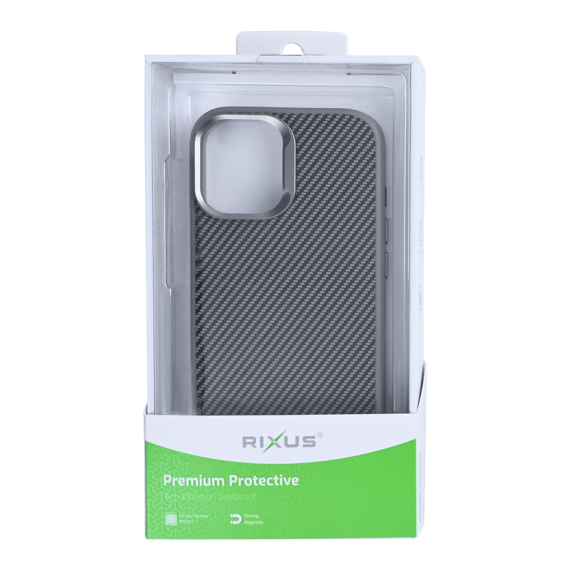 Rixus Mag Carbon MagSafe Hülle für iPhone 15 16 17 Modell & Farbe – Bild 82