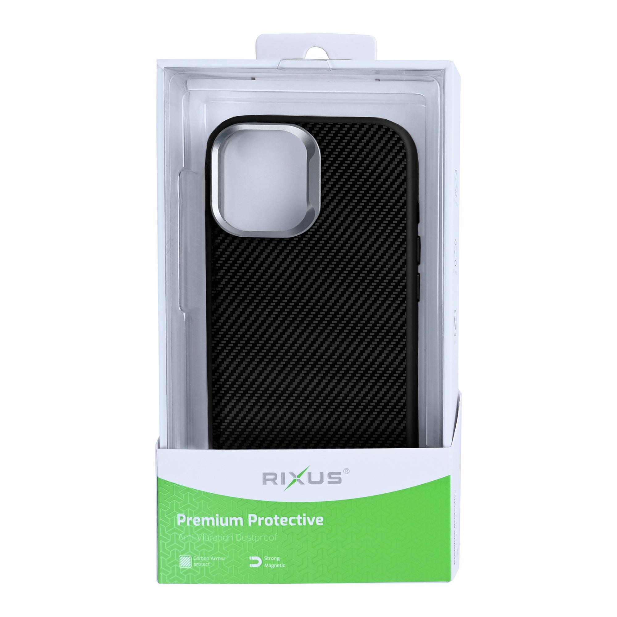 Rixus Mag Carbon MagSafe Hülle für iPhone 15 16 17 Modell & Farbe – Bild 70
