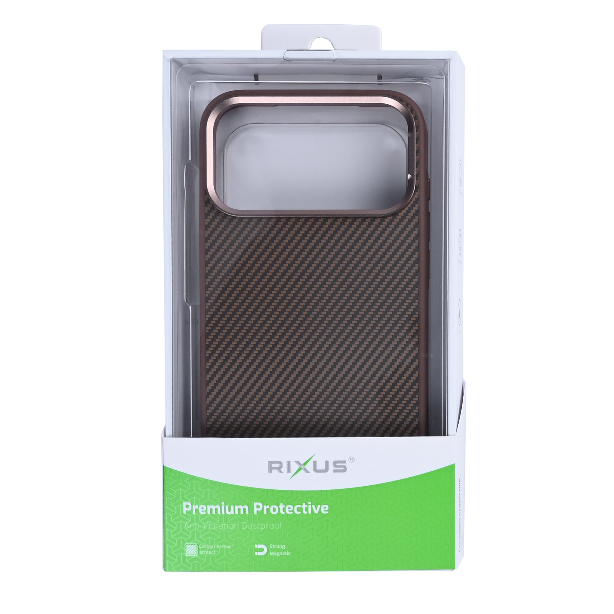 Rixus Mag Carbon MagSafe Hülle für iPhone 15 16 17 Modell & Farbe – Bild 58