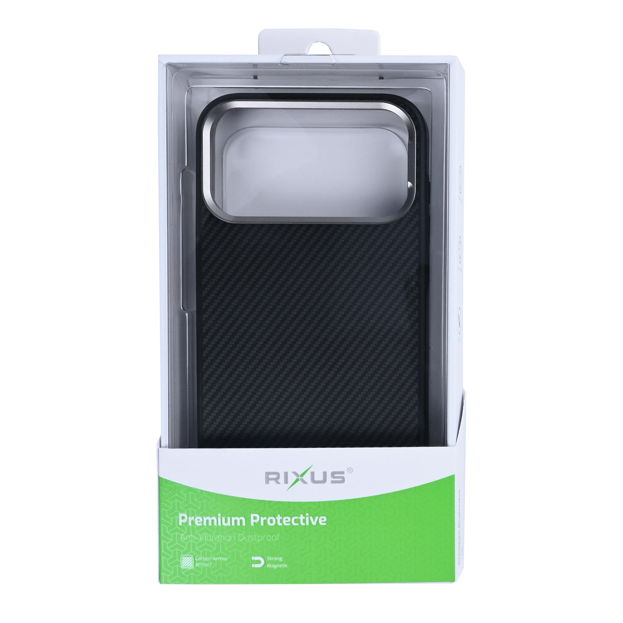 Rixus Mag Carbon MagSafe Hülle für iPhone 15 16 17 Modell & Farbe – Bild 52