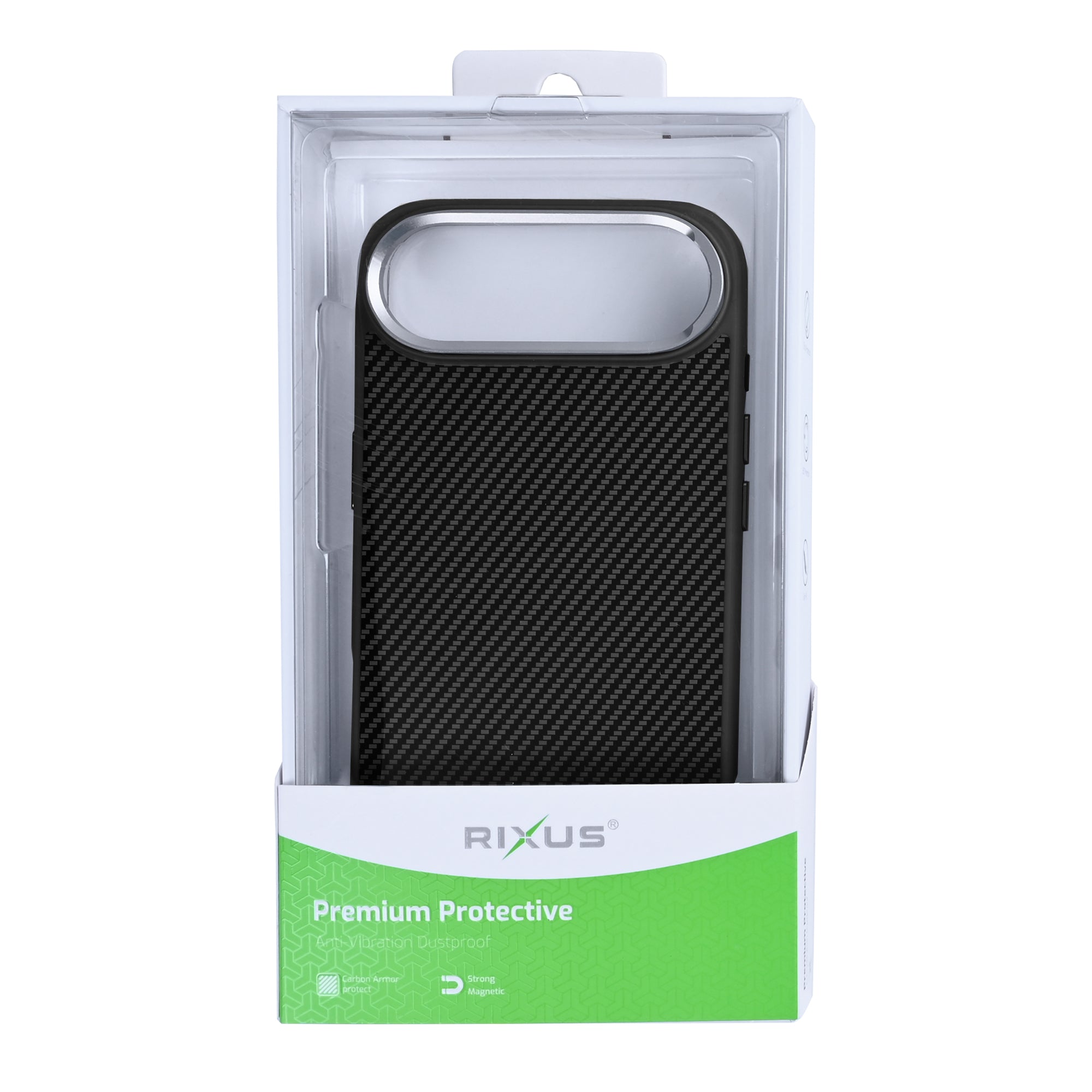 Rixus Mag Carbon MagSafe Hülle für iPhone 15 16 17 Modell & Farbe – Bild 34