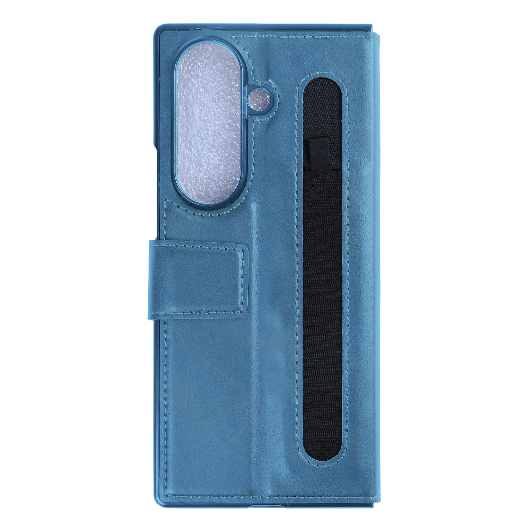 Rixus Wallet Hülle mit Pen Holder für Samsung Galaxy Z Fold 7 Sierra Blue – Bild 2