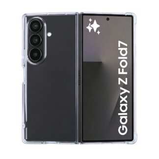 Rixus Anti-Burst Hülle für Samsung Galaxy Z Fold 7 Transparent