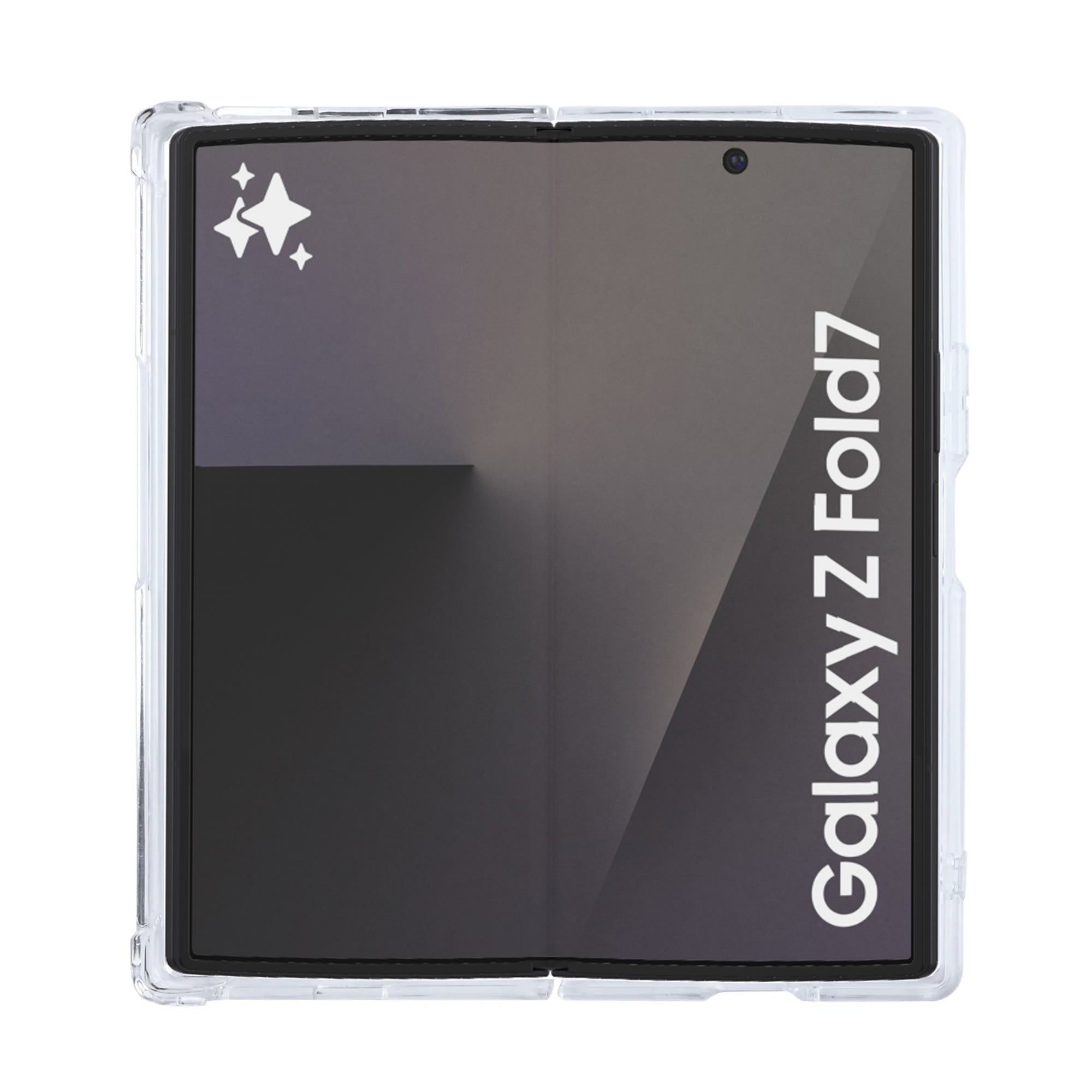 Rixus Anti-Burst Hülle für Samsung Galaxy Z Fold 7 Transparent – Bild 2