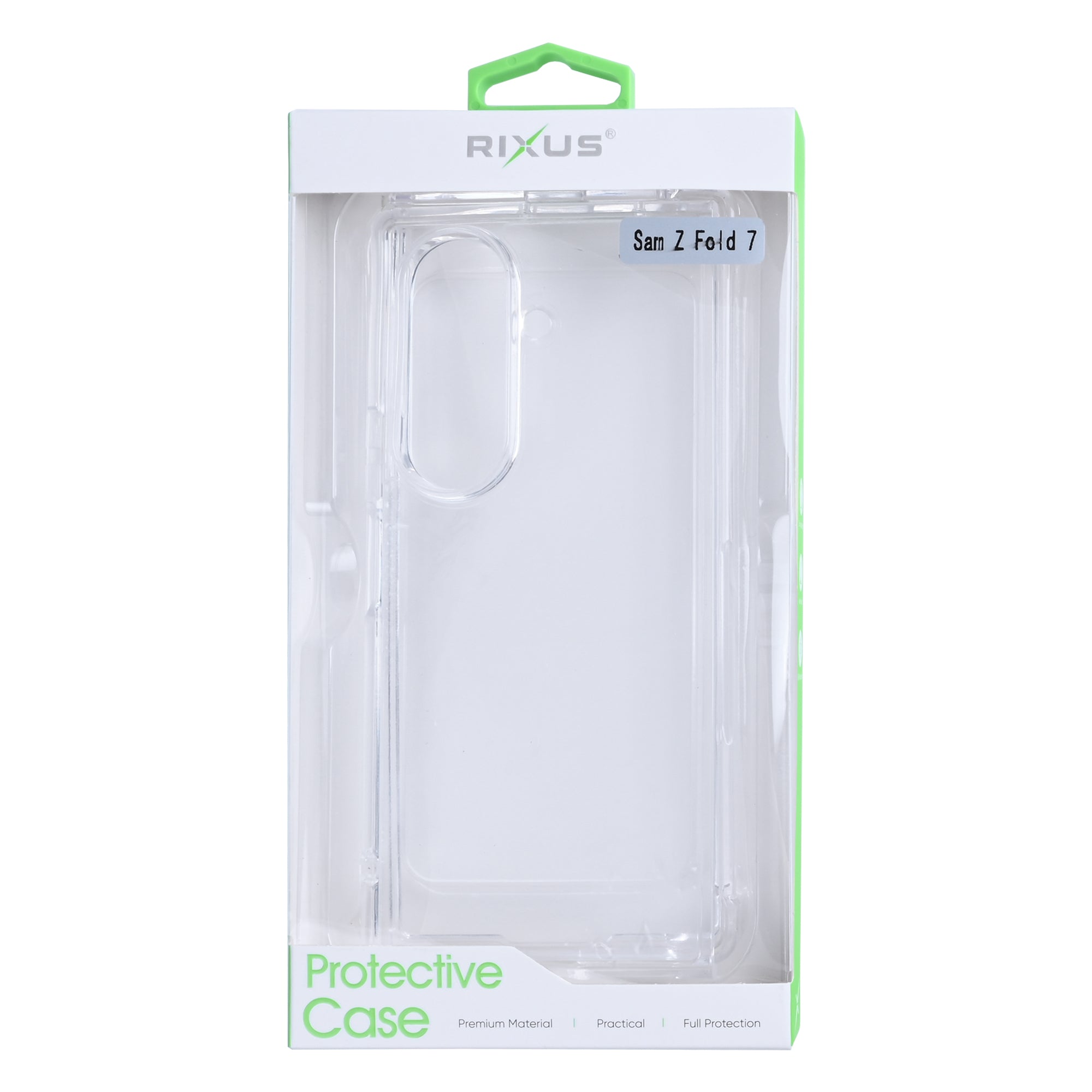 Rixus Anti-Burst Hülle für Samsung Galaxy Z Fold 7 Transparent – Bild 4