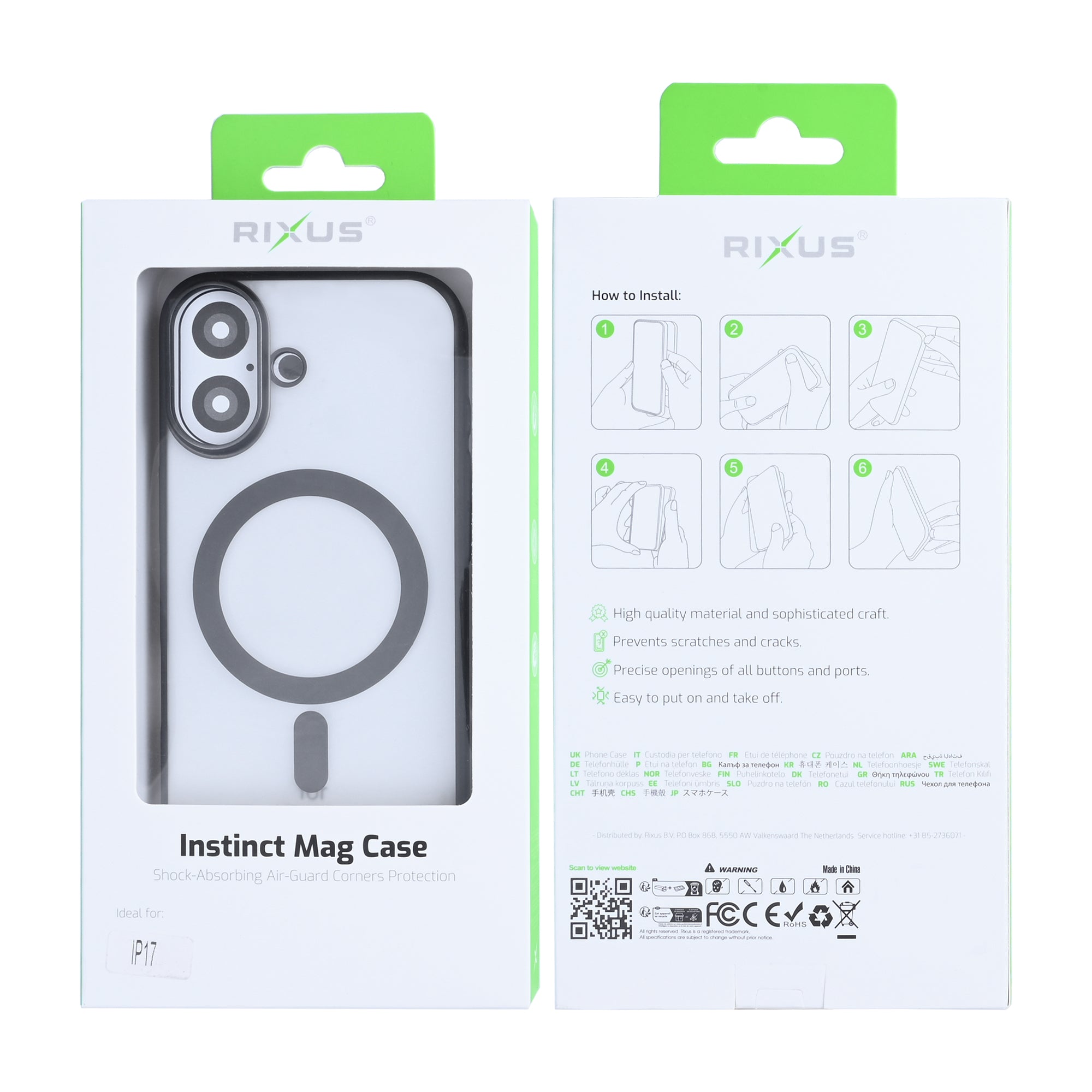 Rixus Instinct Mag Hülle für iPhone 15 16 17 Modell & Farbe – Bild 104