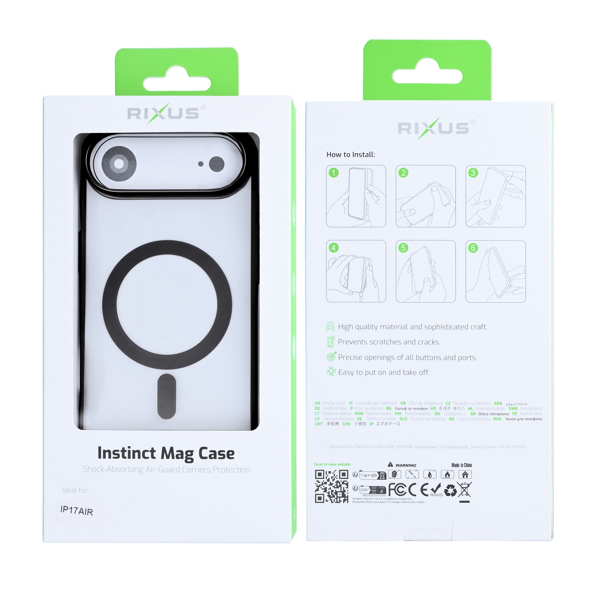 Rixus Instinct Mag Hülle für iPhone 15 16 17 Modell & Farbe – Bild 86