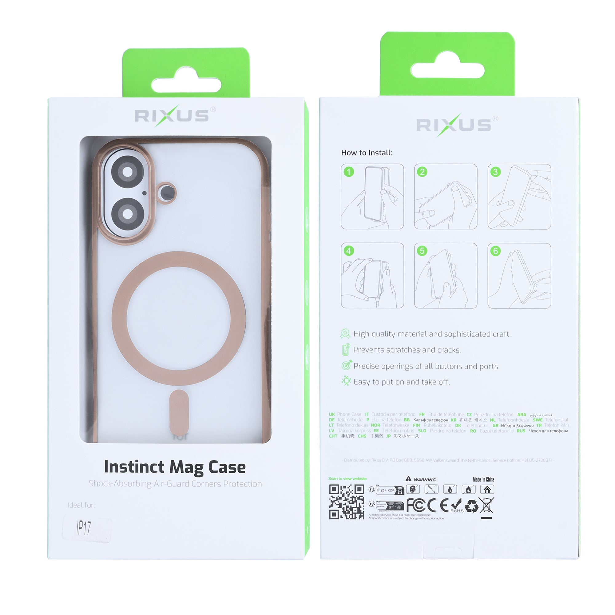 Rixus Instinct Mag Hülle für iPhone 15 16 17 Modell & Farbe – Bild 80