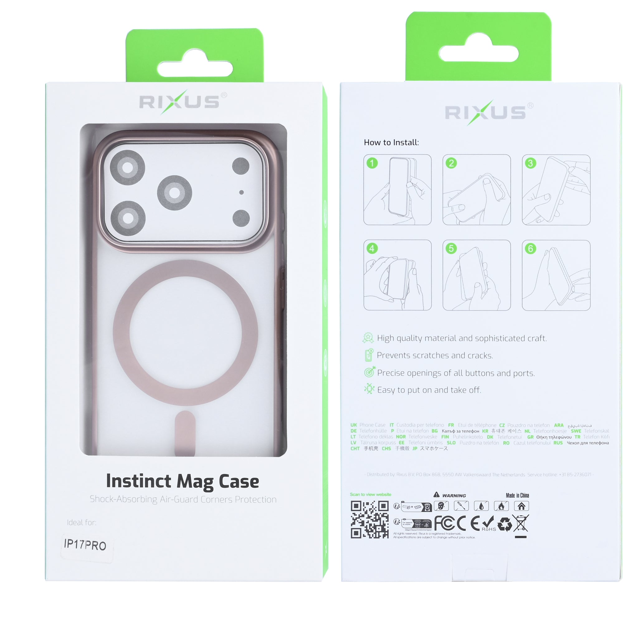 Rixus Instinct Mag Hülle für iPhone 15 16 17 Modell & Farbe – Bild 74