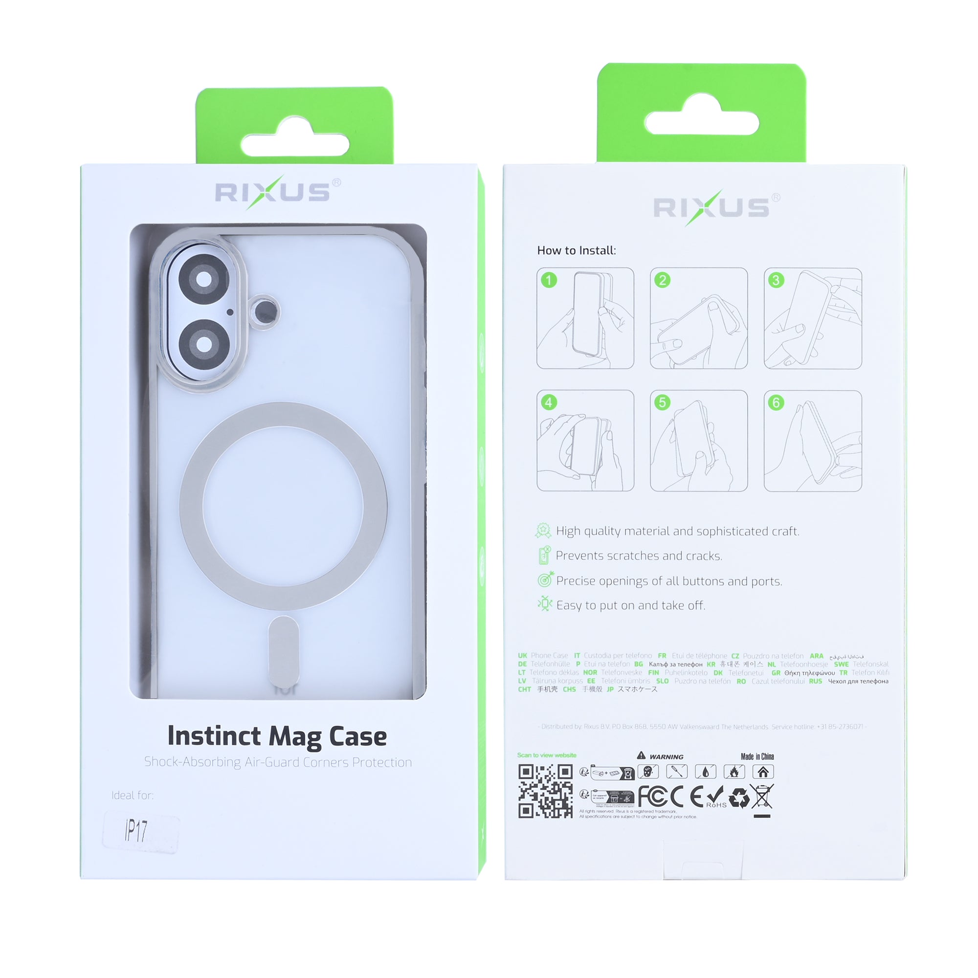 Rixus Instinct Mag Hülle für iPhone 15 16 17 Modell & Farbe – Bild 58