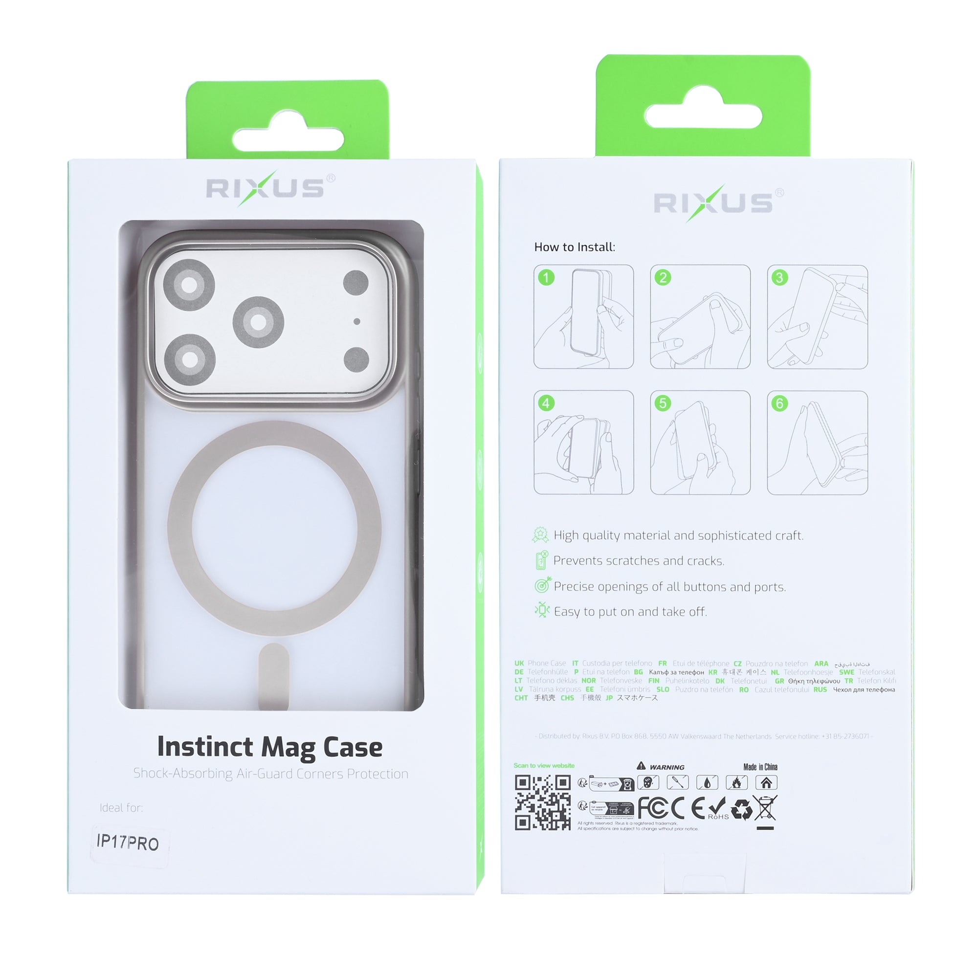 Rixus Instinct Mag Hülle für iPhone 15 16 17 Modell & Farbe – Bild 29